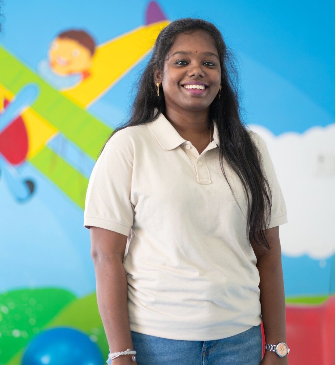 Meenakshi from Sparkle Montessori Preschool