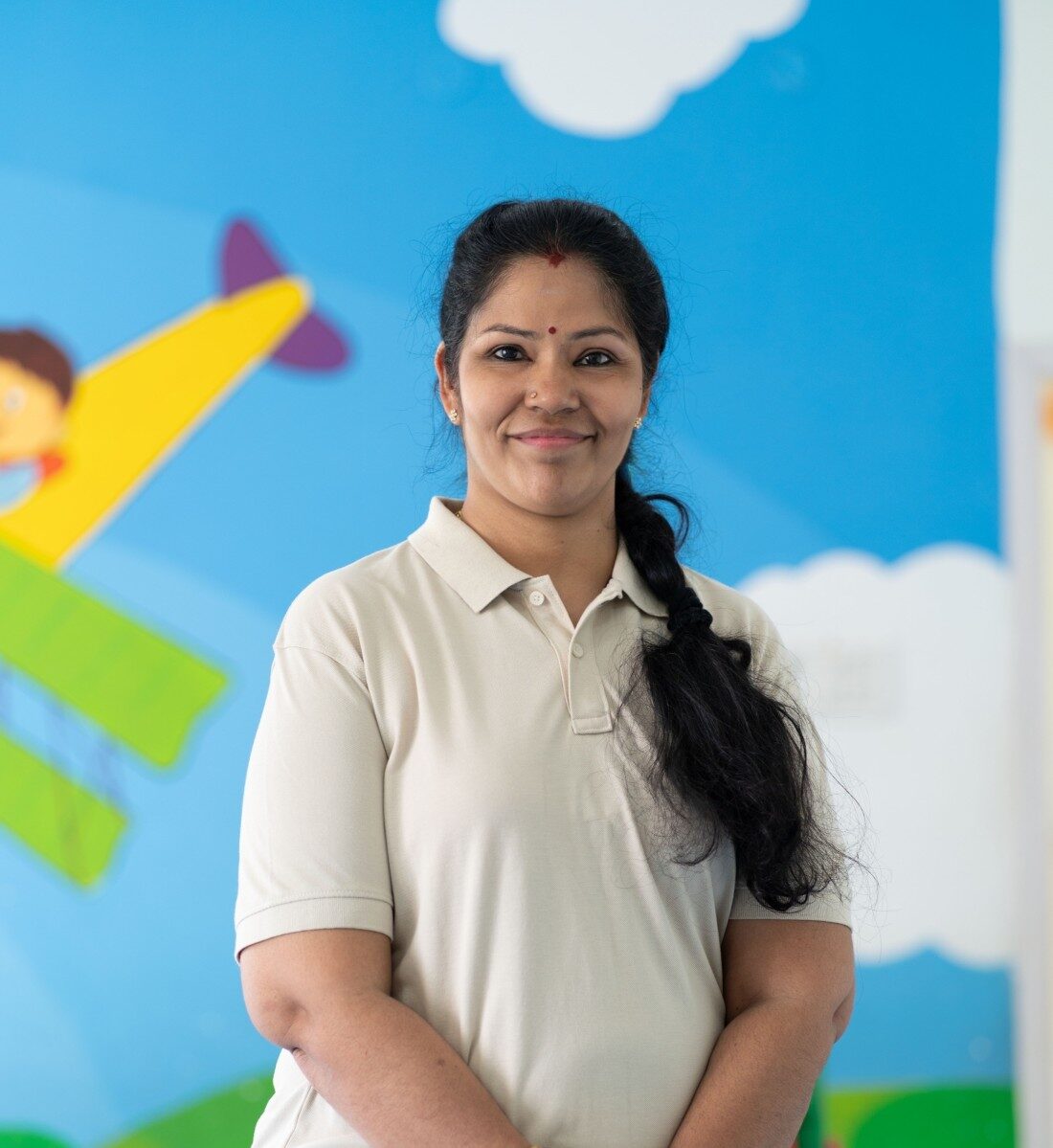 Mathangi from Sparkle Montessori Preschool